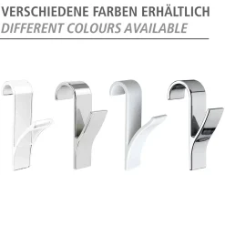 Sale Wenko Haken für Handtuchheizkörper transparent 2er Set