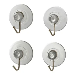 Sale Wenko Saughaken Nickel transparent 4er Set