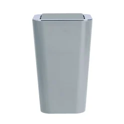 Discount Wenko Schwingdeckeleimer Candy grau 6 L