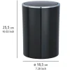 Outlet Wenko Schwingdeckeleimer Inca schwarz 5 L