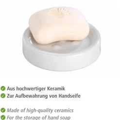Outlet Wenko Seifenablage Polaris weiß