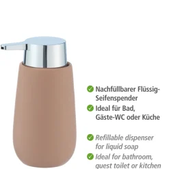 Best Wenko Seifenspender Badi sand 320 ml