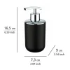 Wenko Seifenspender Brasil schwarz 320 ml