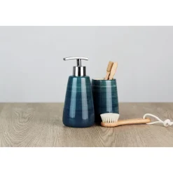Best Wenko Seifenspender Pottery petrol 360 ml