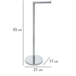 Outlet Wenko Stand Toilettenpapierhalter 2 in 1