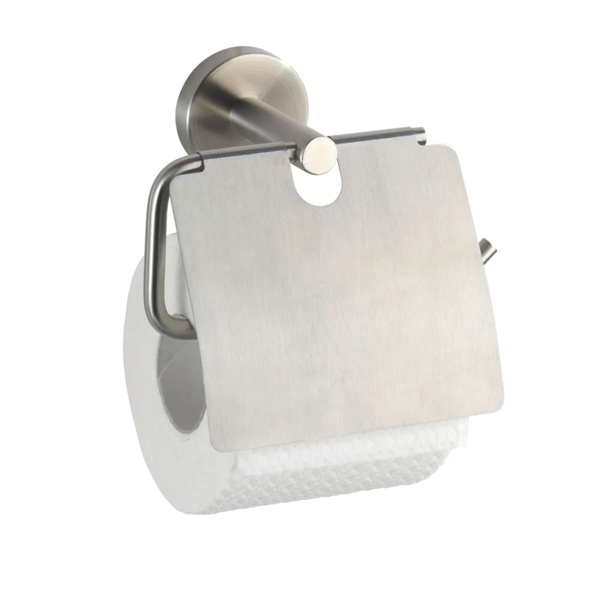 Wenko Toilettenpapierhalter Bosio mit Deckel