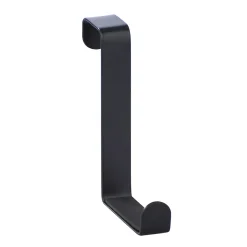 Best Wenko Türgarderobenhaken schwarz 4er Set