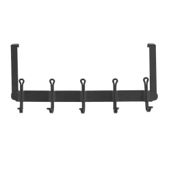 Discount Wenko Türgarderobe Nostalgie 5 Haken schwarz