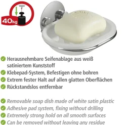 Online Wenko Turbo-Loc Seifenablage