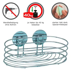 Outlet Wenko Turbo-Loc Wandablage