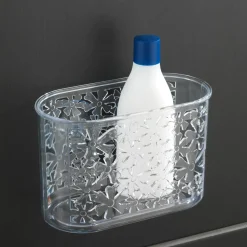 Sale Wenko Universalablage Blumen transparent klein