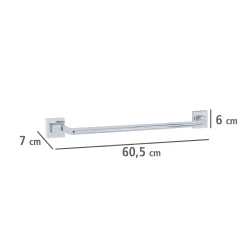 Clearance Wenko Vacuum-Loc Badetuchstange Uno Quadro