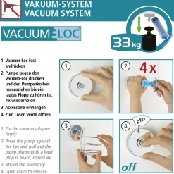 New Wenko Vacuum-Loc Haken 2er Set