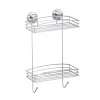 Clearance Wenko Vacuum-Loc Wandregal 2 Etagen