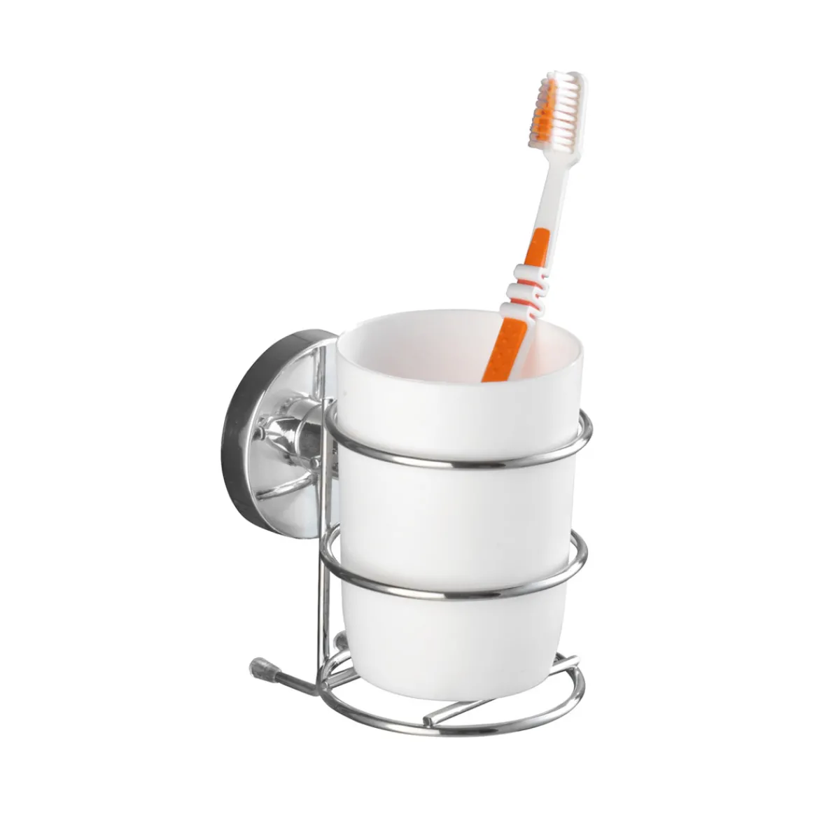 Wenko Vacuum-Loc Zahnputzbecher Milazzo