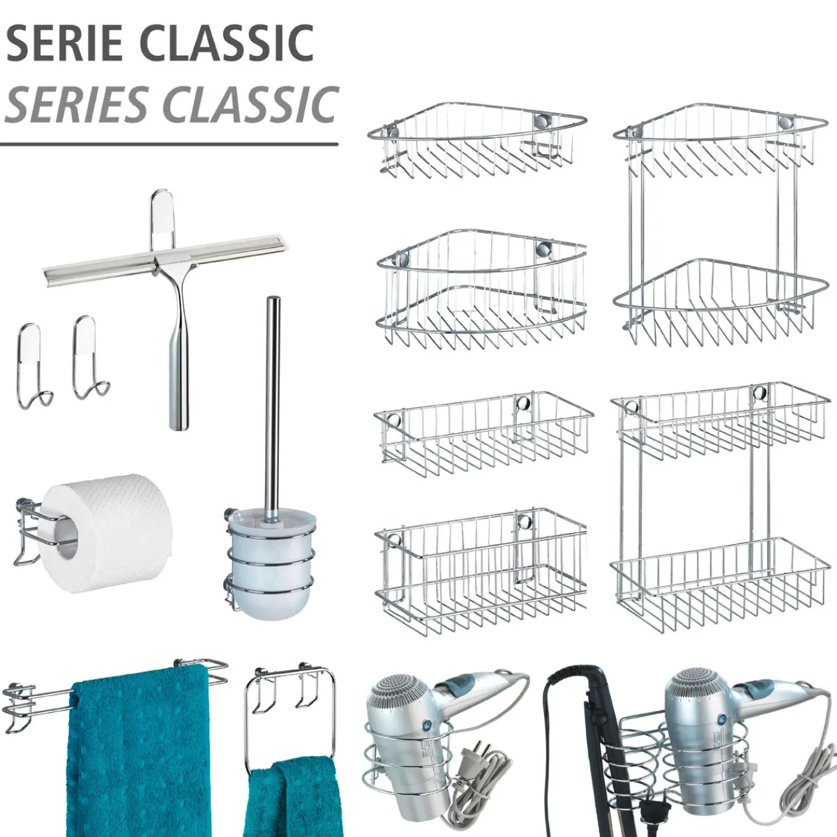 Outlet Wenko Wandablage Classic groß