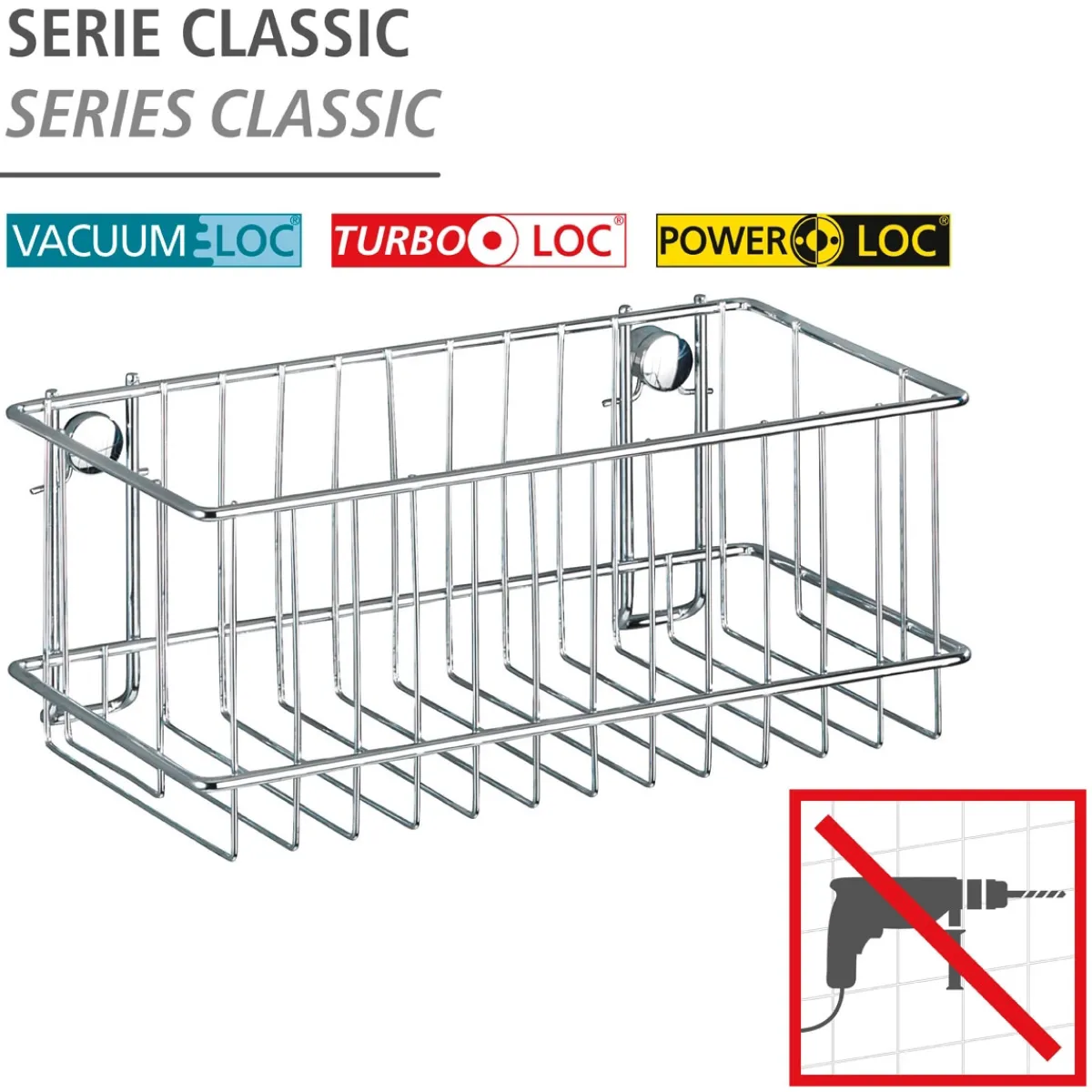 Outlet Wenko Wandablage Classic groß