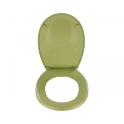 Clearance Wenko WC-Sitz Bergamo Grün antibakteriell