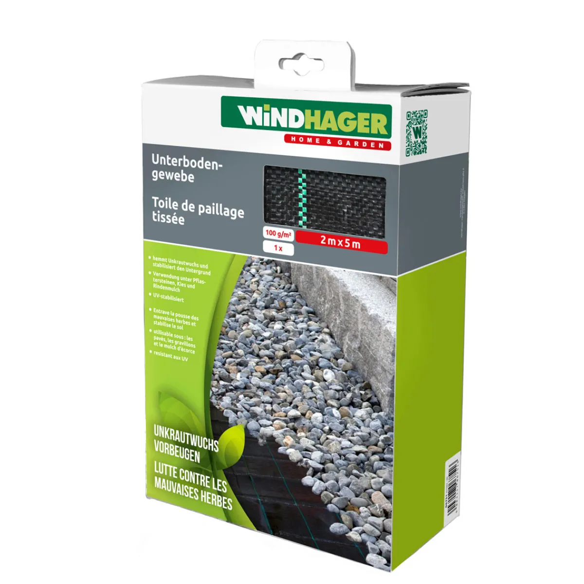 Sale Windhager Unterbodengewebe 5x2 m schwarz