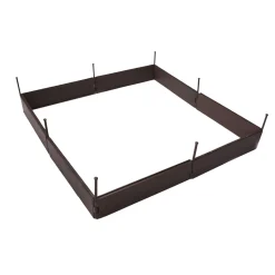 Discount Wingart Variables Hochbeet 8 Paneele Holzstruktur braun