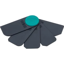 Clearance Wolfcraft Fugenglätter Fächerset 5- teilig