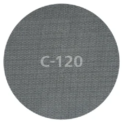 Wolfcraft 5 Haft-Schleifgitter für Gipskarton Durchmesser 225 mm Körnung 120