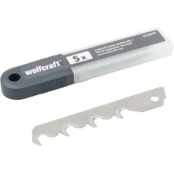New Wolfcraft 5 Haken-Abbrechklingen