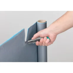 Outlet Wolfcraft Metall-Abbrechklingen-Messer 18 mm schwarze Klinge Profi-Sharp