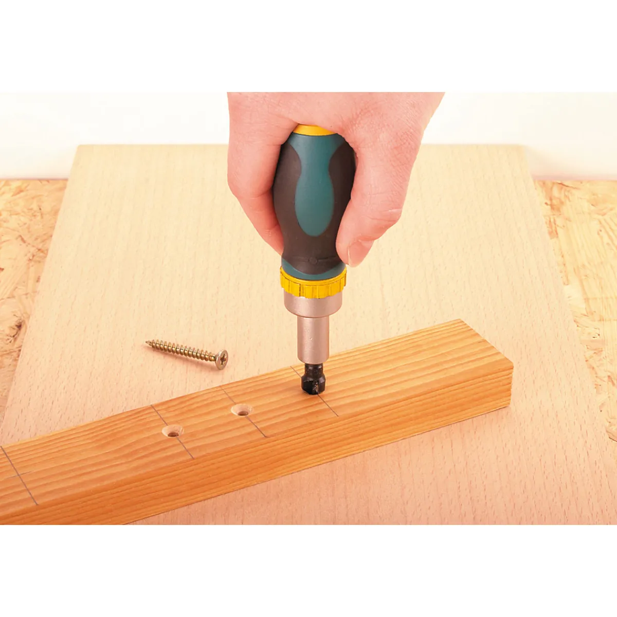 Discount Wolfcraft Mini-Handschraubendreher mit Ratschenfunktion