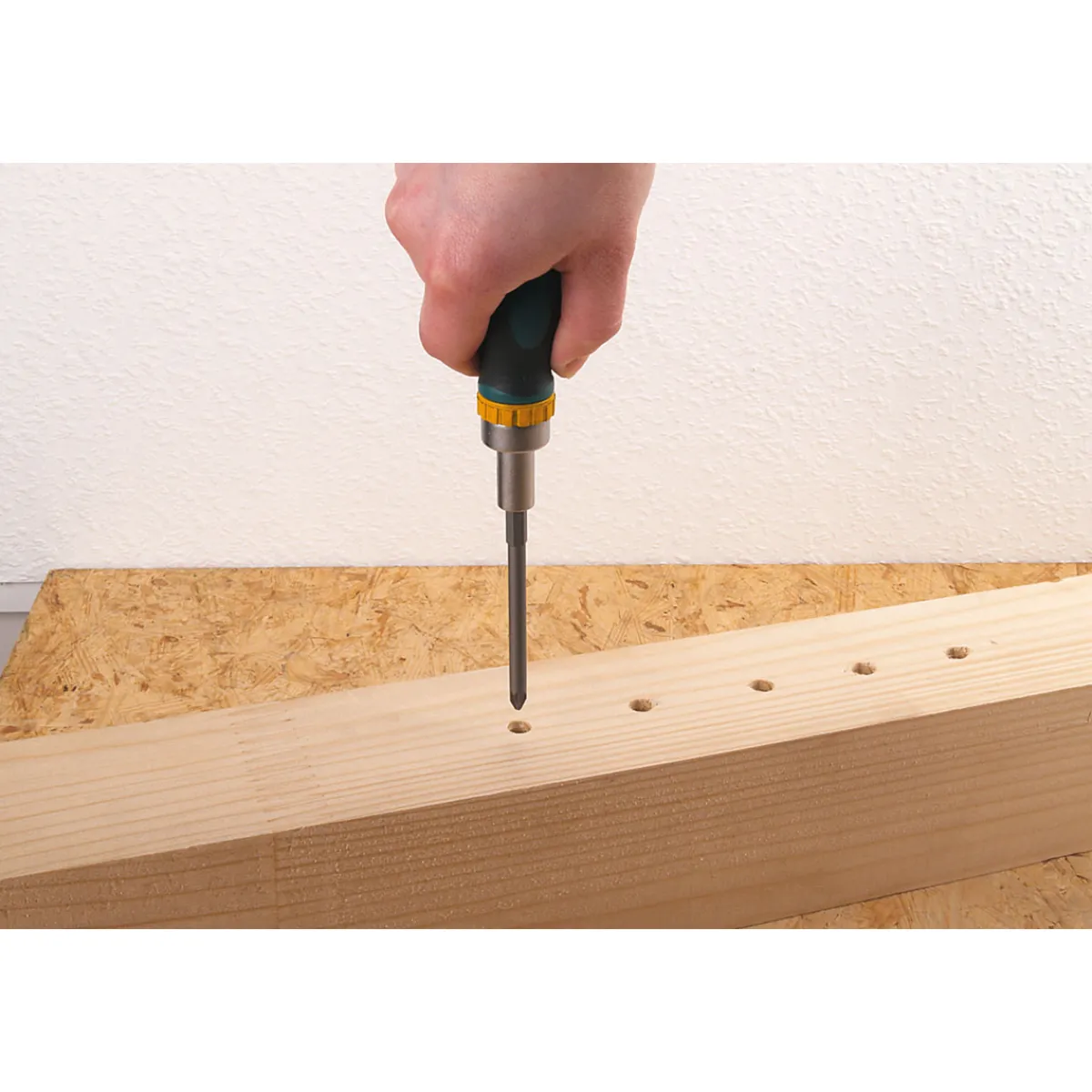 Discount Wolfcraft Mini-Handschraubendreher mit Ratschenfunktion