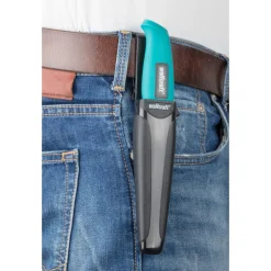 Clearance Wolfcraft Outdoormesser mit gezahnter Klinge und Köcher