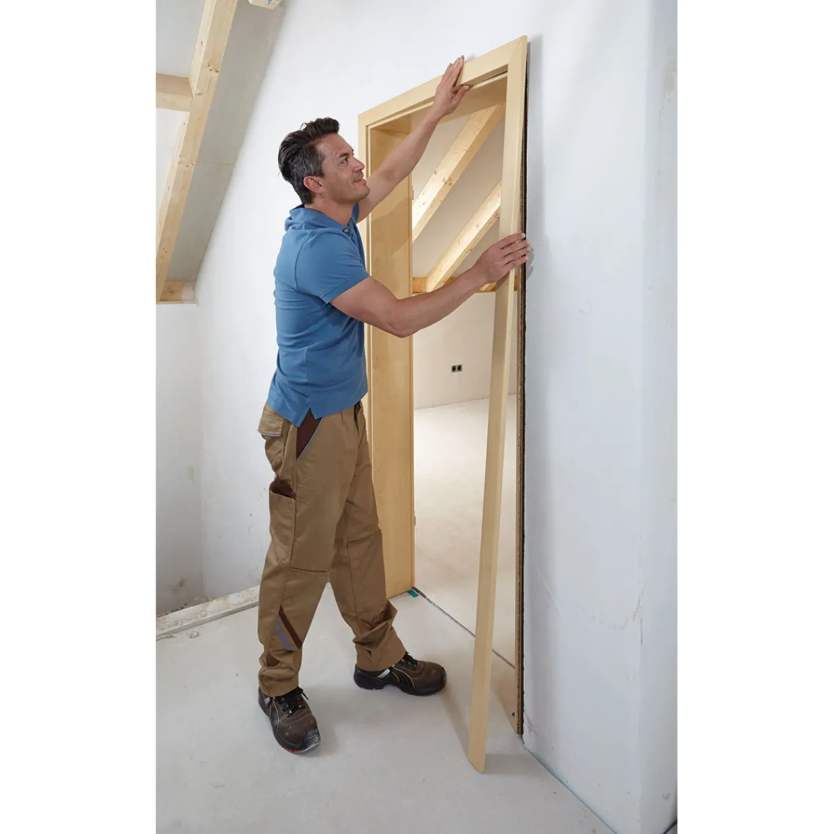 Wolfcraft Türfutter-Montage-Set PRO