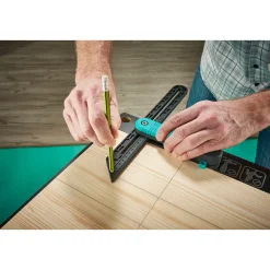 Clearance Wolfcraft Winkelschmiege mit Streichmaßfunktion