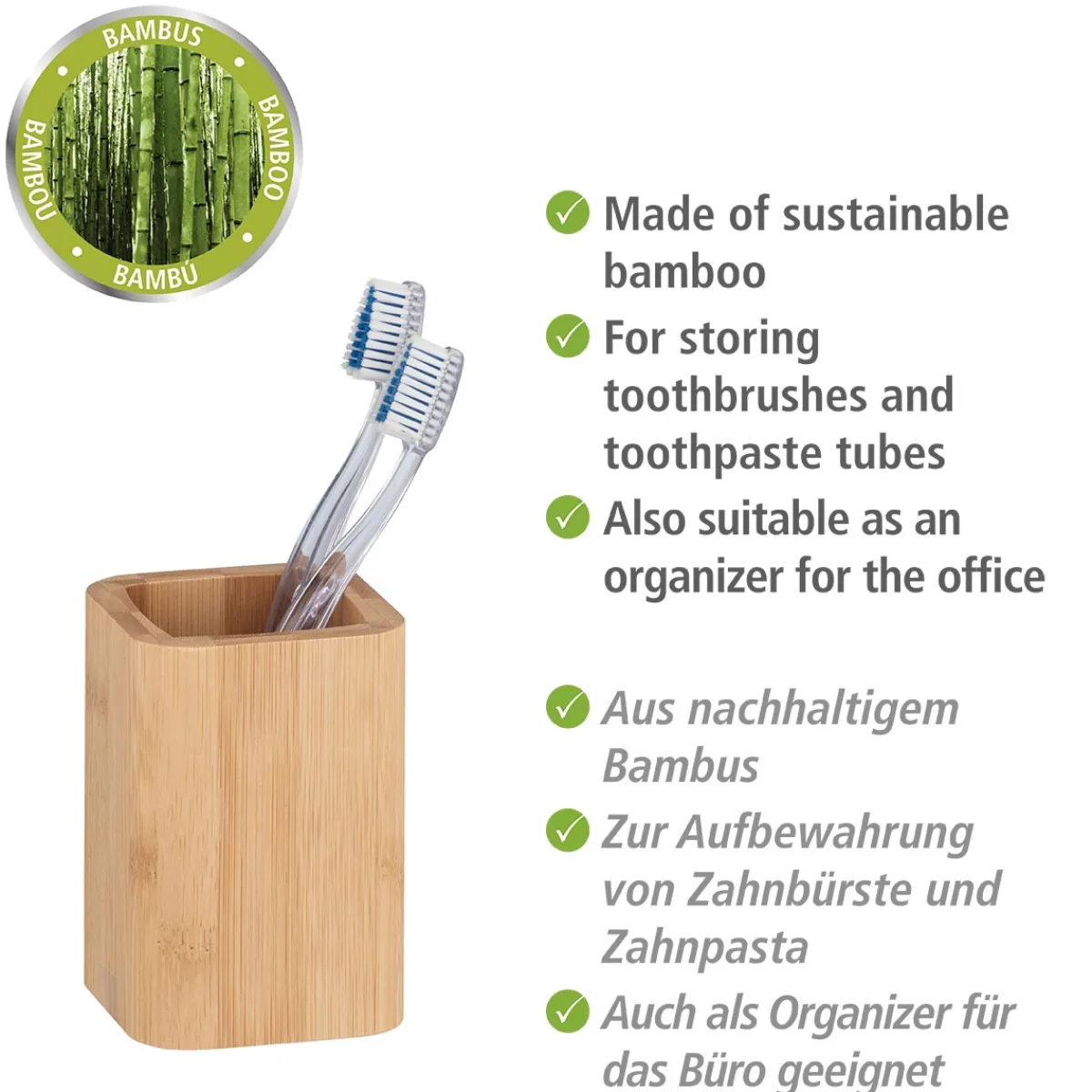 Online Wenko Zahnputzbecher, Mod. Bambusa