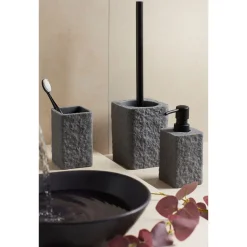 Outlet Wenko Zahnputzbecher Mod. Villata, grau
