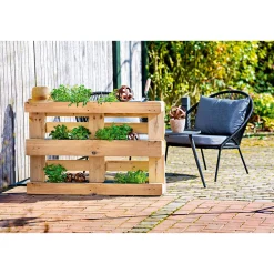 Outlet Zink-Blumenkasten 38 x 33,3 x 9 cm